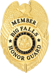 Eagle Topped Badge S521